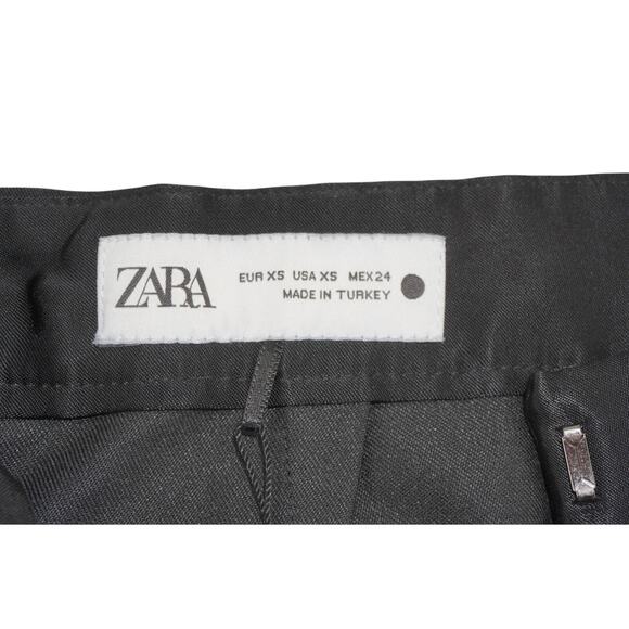Zara Inside-Out Contrast Panel Trousers XS - Black Avant Garde Streetwear - Picture 7 of 8